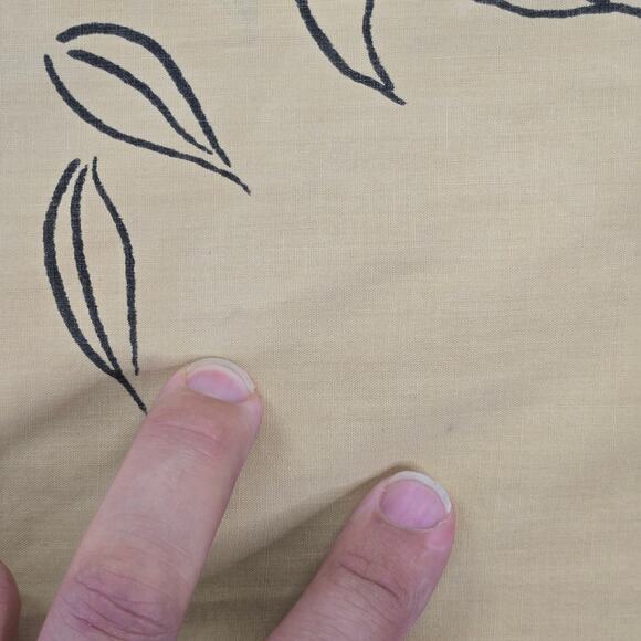 Vintage Springmaid Alex West Koala Bear Tan Black ONE Standard Pillowcase 20x29 - Picture 5 of 7